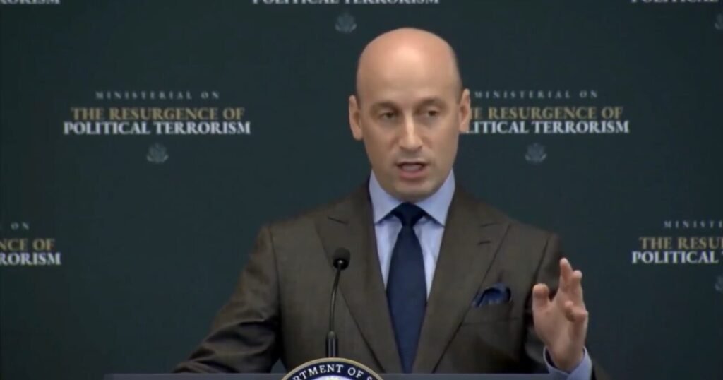 Feds Arrest Massachusetts Man For Cyberstalking Stephen Miller and Wife Katie Miller * The Gateway Pundit * by Cristina Laila