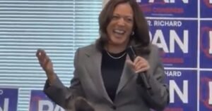 Crowd is Silent as Kamala Harris Maniacally Laughs During Campaign Event with Democrat Congressional Candidate Richard Pan (VIDEO)