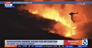Wildfire Erupts in Malibu Amid Gusty Santa Ana Winds – Fire Rapidly Explodes to 100+ Acres (VIDEO) * The Gateway Pundit * by Cristina Laila