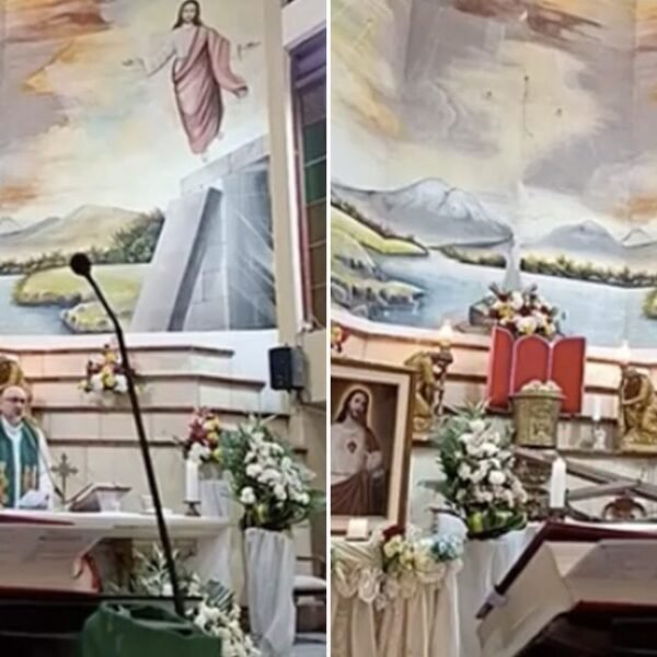 Giant Wooden Crucifix Fatally Crushes Priest During a Livestreamed Mass as He&hellip;