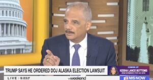 Eric Holder Lashes Out at Trump Justice Department Officials, Reveals What the Democrats Should Do When They Seize Power (VIDEO)