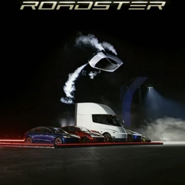 WHOA! Elon Showcases Tesla Roadster Flying and Doing Flips – Accelerates From…