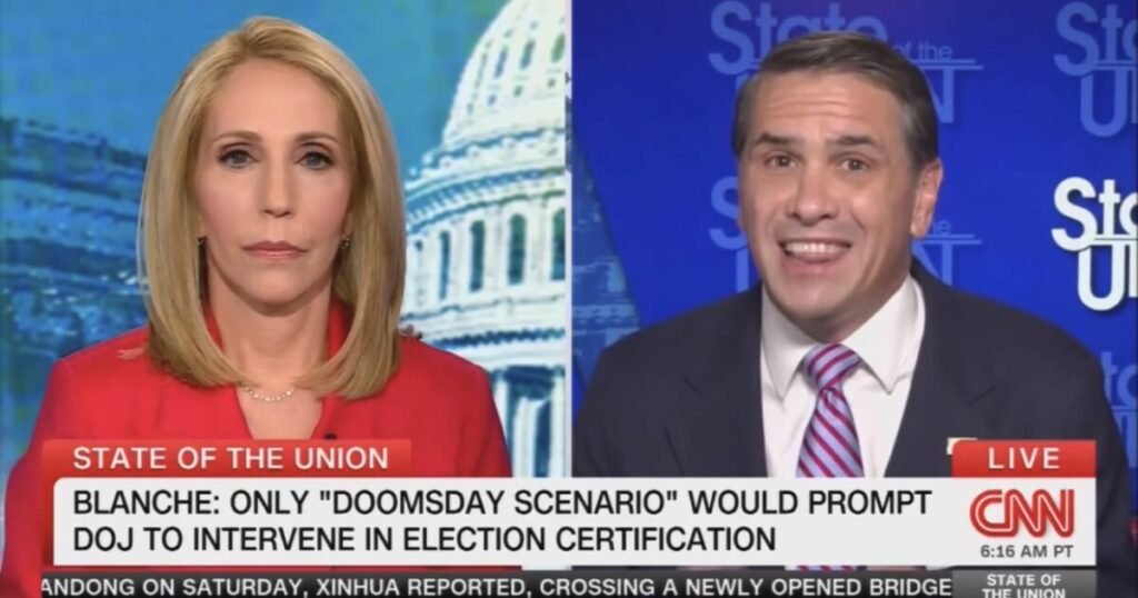 FIREWORKS! “Oh, Stop It! That is Not a Real Question” – Todd Blanche Goes off on Dana Bash for Saying Trump’s Alaska Lawsuit “Laying the Groundwork” for Another January 6 (VIDEO)