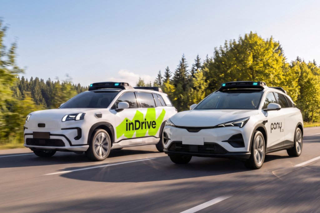 Uber rival inDrive eyes 2027 robotaxi exams in Central Asia with Pony.ai and Nvidia