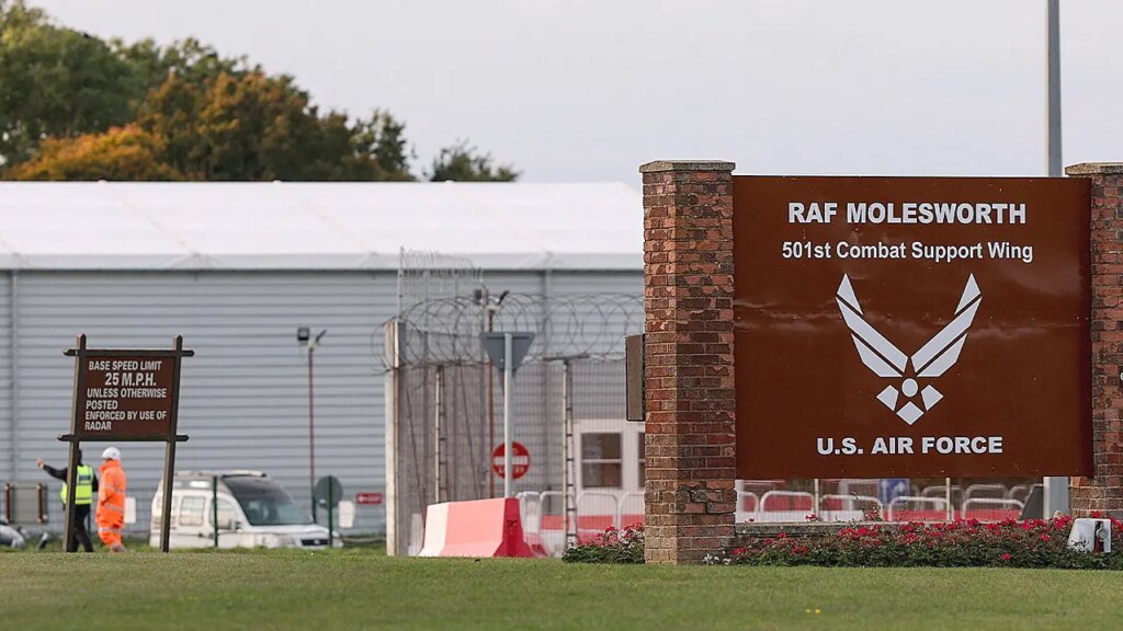 RAF Molesworth breach results in arrests underneath National Security Act