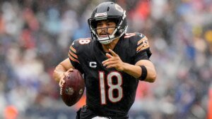 Bears QB Caleb Williams shuts down reporters asking about his hamstring harm: ‘It’s not deserving’