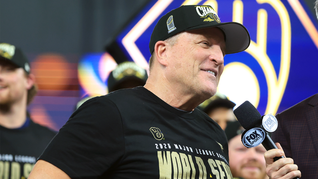 Brewers supervisor reveals his greatest problem throughout championship parade was not peeing himself