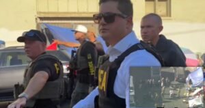 WATCH: Feds Storm Skid Row with a 100-Vehicle Convoy to Take Down Drug Network Operating in Tents and Storefronts