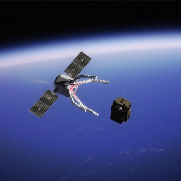 Britain’s $81M robotic spacecraft will seize house junk with claws