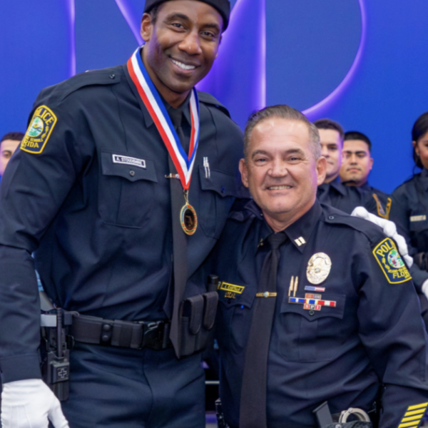 Former Knicks Star Trades Basketball for Badge- Graduates from Florida Police Academy…