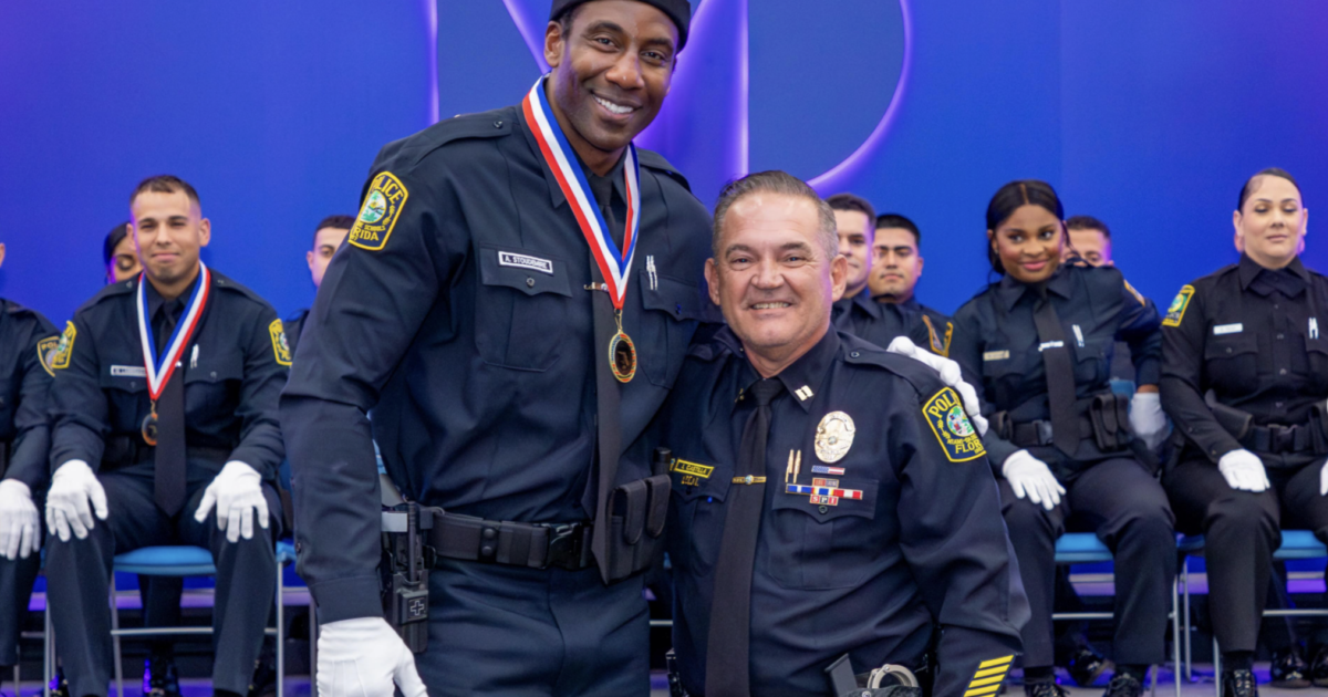 Former Knicks Star Trades Basketball for Badge- Graduates from Florida Police Academy * The Gateway Pundit * by Margaret Flavin