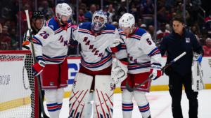 An NYC Curse: Rangers prime goalie dragged off ice as New York sports activities nightmare deepens