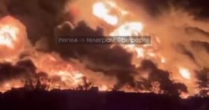 SKIES SET ABLAZE After Ukraine Bombs Massive Oil Depot in Valuyki, Russia – Two Days After Zelensky Agreed to Trump’s Energy Ceasefire