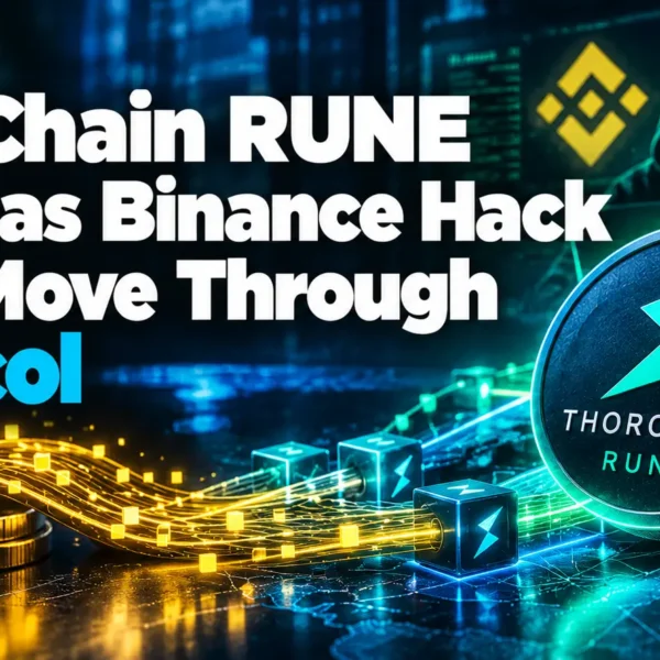 THORChain’s RUNE Rallies as Binance Hack Funds Move Through Protocol