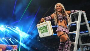 4 heart-stopping moments from girls’s Money within the Bank ladder match as Tiffany Stratton snatches briefcase