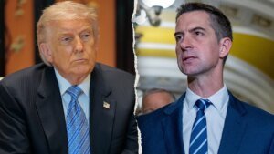 Trump posts Sen. Tom Cotton’s telephone quantity over daylight saving invoice