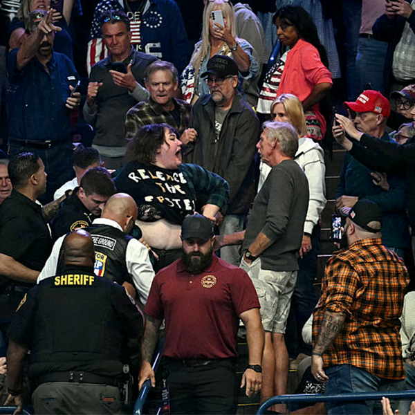 Heckler in ‘Release the Epstein Files’ shirt punched at Trump rally in&hellip;