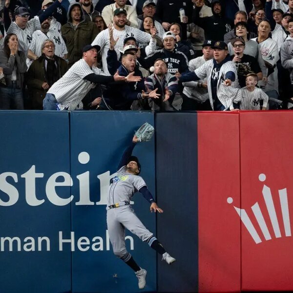 Rays sweep Yankees in ALDS after controversial spectator interference denies Anthony Volpe’s…