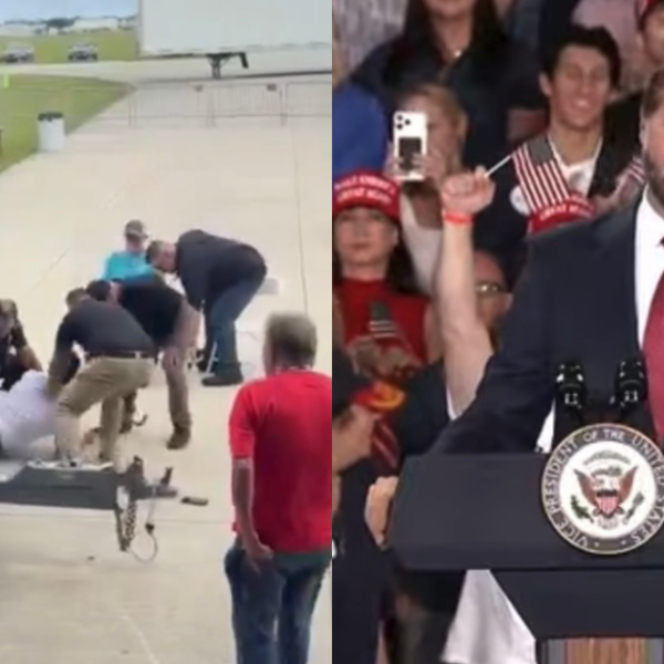 UPDATED: Florida Police Throw Leftist Heckler and DEMOCRAT CANDIDATE to the Ground…