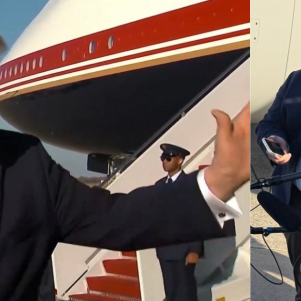 WATCH: Trump Savages Reuters Reporter for Suggesting Kansas Rally Was Canceled Due…